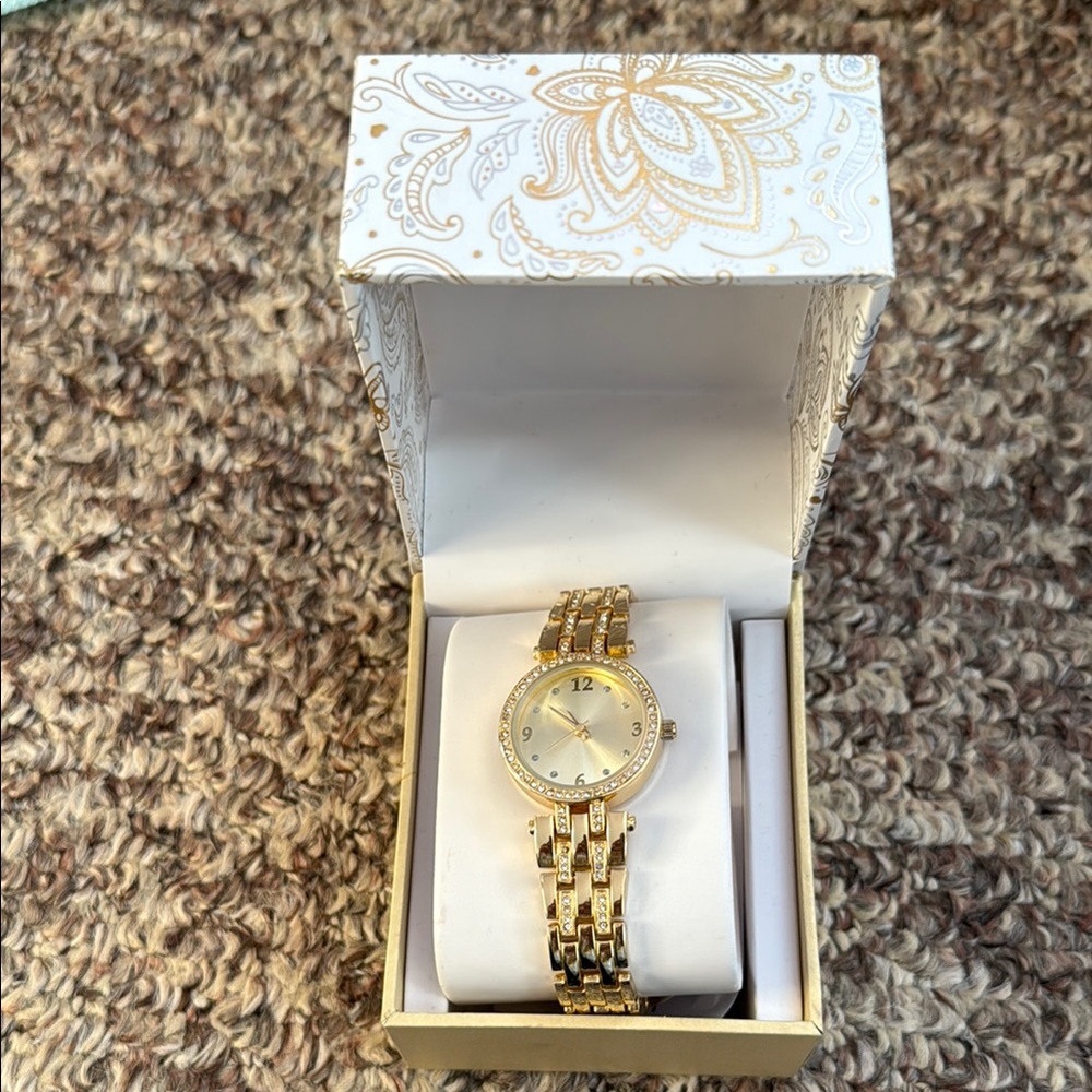 Gold watch